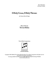 O Holy Cross, O Holy Throne Unison choral sheet music cover